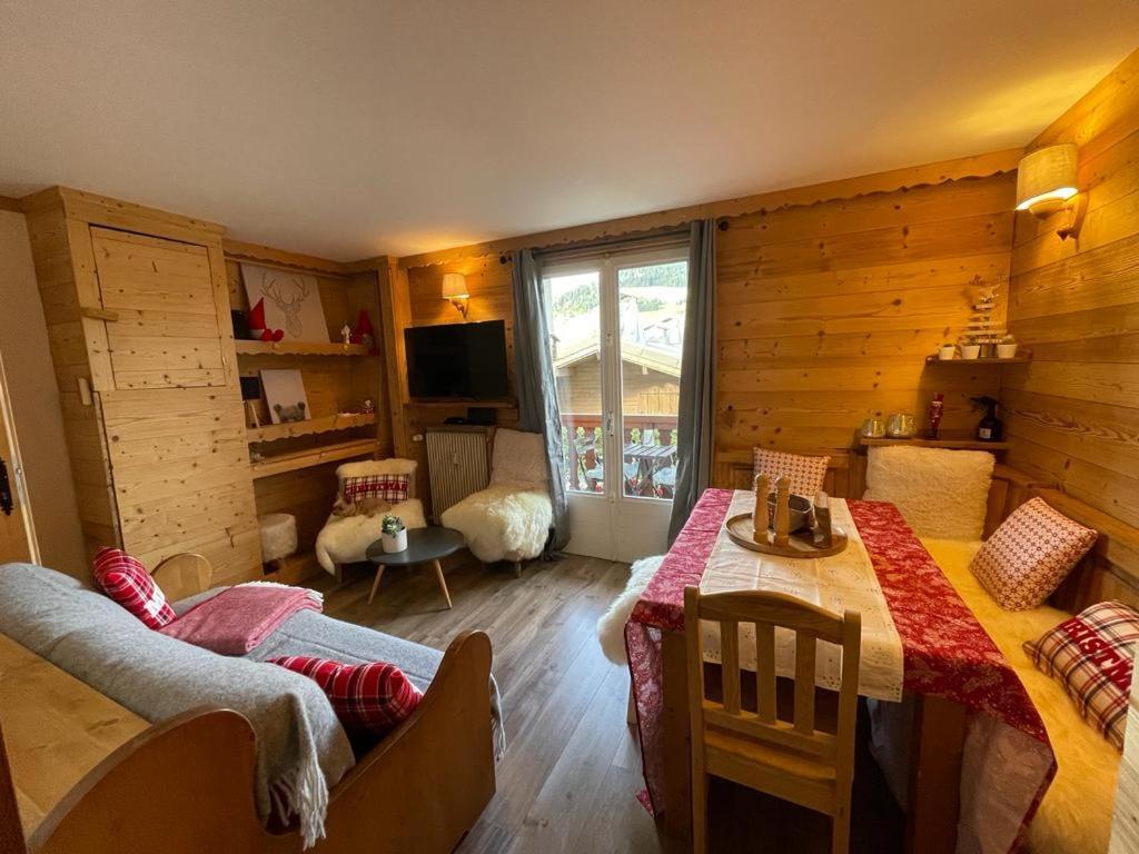 Tres Bel Appartement Avec Parking Gratuit Megève Extérieur photo