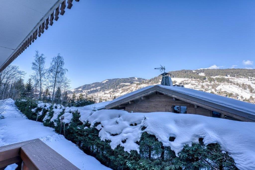 Tres Bel Appartement Avec Parking Gratuit Megève Extérieur photo